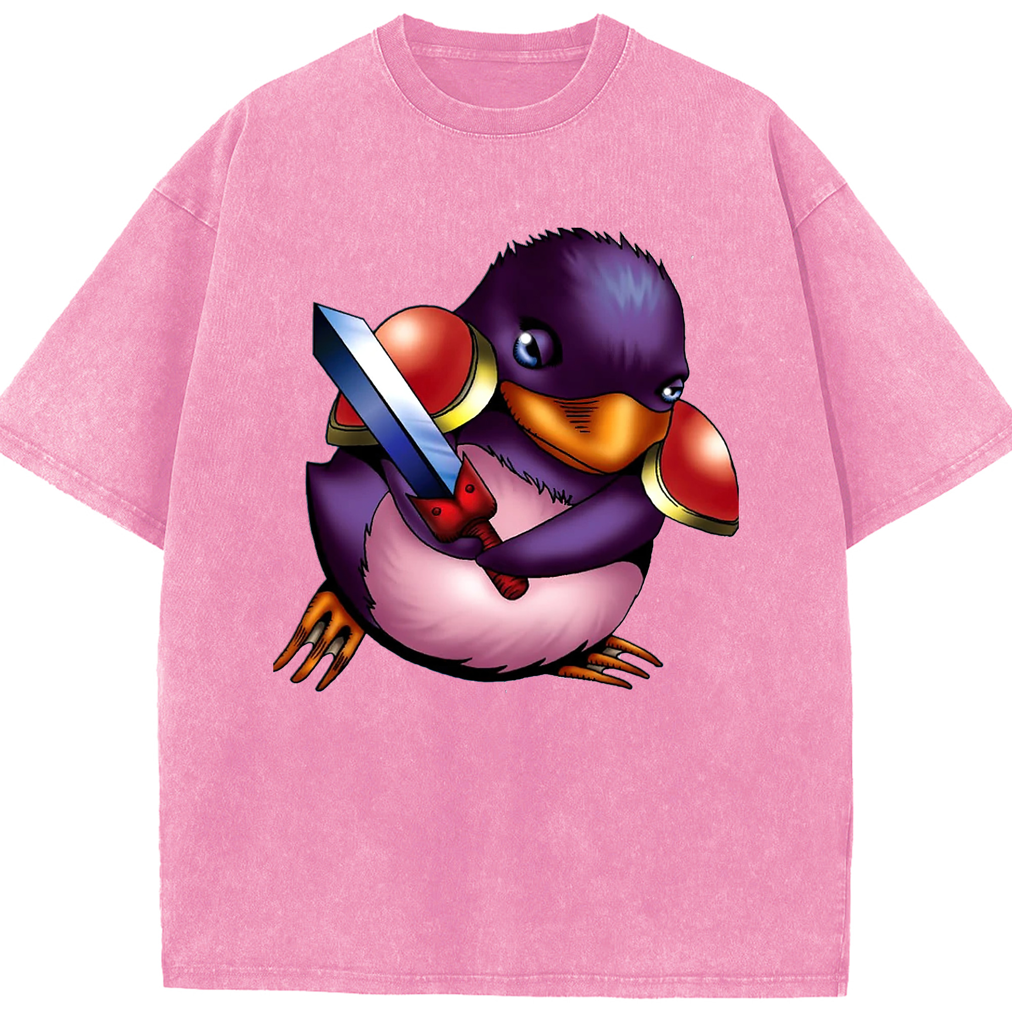 （画像用） 遊☆戯☆王 Yu-Gi-Oh! 綿100% ヴィンテージ風 半袖Tシャツ（フロントプリント）